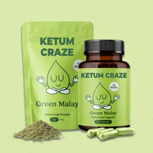 Green Malay Kratom Capsule