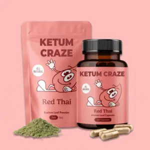 Red Thai Kratom Capsule