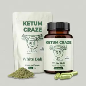 White Bali Kratom Capsule