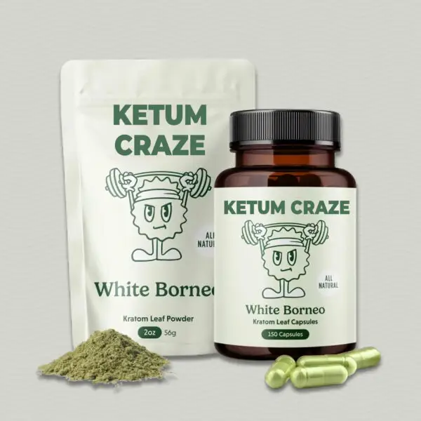 White Borneo Kratom Capsule