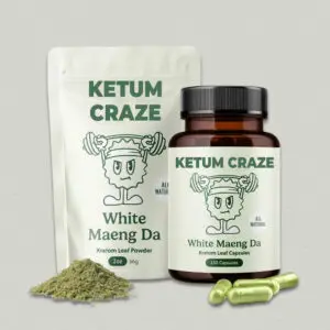 White Maeng Da Kratom Capsule