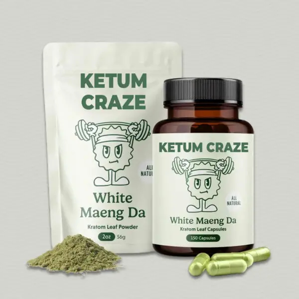White Maeng Da Kratom Powder