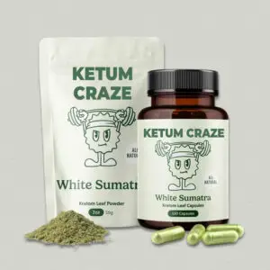 White Sumatra Kratom Capsule